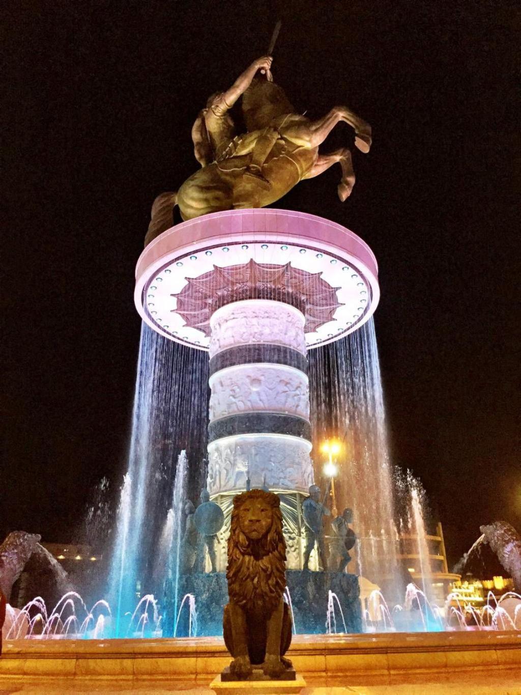 Appartamento Venus Skopje Esterno foto